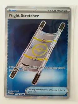Night Stretcher 173/132 ME01: Mega Evolution Ultra Rare Holo NM Pokemon Card - Image 1