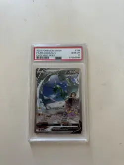 2021 Pokemon SWSH Evolving Skies Rayquaza v Alt Art #194/203 PSA 10 Gem Mint - Image 1