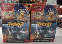 Surging Sparks Booster Bundle x 2 (12 Booster Packs) S&V Pokemon Card TCG SEALED - Image 1