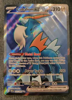 Pokemon Cobalion ex 103/086 Full Art Ultra Rare Chaos Rising TCG Card NM - Image 1