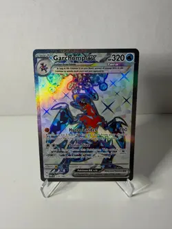 Pokemon Garchomp TCG EX Paradox Rift Holo Ultra Rare Full Art 219/182 | NM/MT - Image 1
