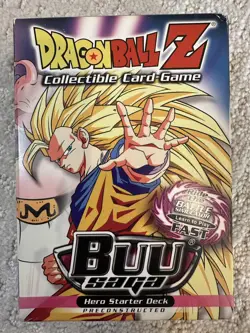 Dragonball Z DBZ CCG Buu Saga Hero Starter Deck w/ 120 Cards, Rares, Foils - Image 4