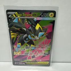 Pokemon TCG Mega Zeraora EX Ultra Rare Full Art Holo Pitch Black 098/084 - Image 1