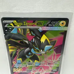 Pokemon TCG Mega Zeraora EX Ultra Rare Full Art Holo Pitch Black 098/084 - Image 2