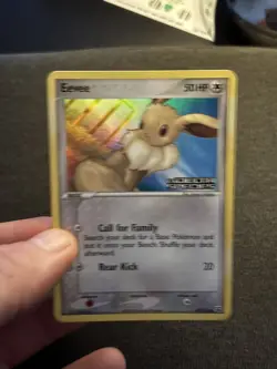 Eevee 69/113 EX Delta Species Holo Stamped Pokemon TCG LP - Image 2