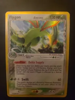 Pokemon TCG Flygon Delta Species Holo Card 7/110 EX Holon Phantom - Image 2