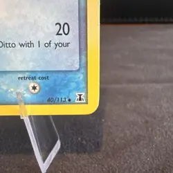 Pokemon TCG Ditto (Squirtle) EX Delta Species 40/113 Regular Uncommon EN 60HP - Image 5