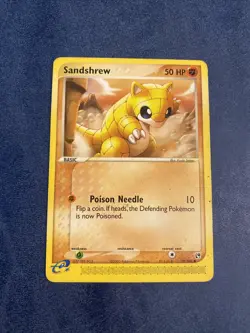 Sandshrew 75/100 EX Sandstorm Pokemon TCG E Series LP 2003 - Image 1