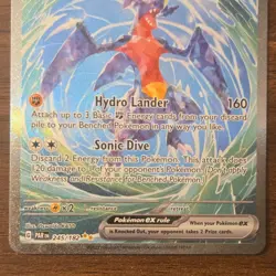 Pokemon TCG Garchomp ex 245/182 SV04 Paradox Rift SIR Full Art Holo EN - Image 4