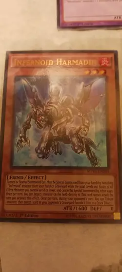 5 YU-GI-OH Cards RUNE EYES metalfoes Re-cover INFERNOID dark Magical Circle - Image 4