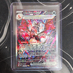 Pokemon TCG Charizard ex 234/091 SV Paldean Fates SIR Full Art Holo EN 330HP - Image 1