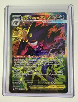 Mega Gengar EX 284/217 ASCend Rare Full Art Holo Pokemon TCG EN HP350 NEAR MINT - Image 1