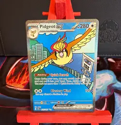 The Pokemon Company Pidgeot ex 225/197 Sv03 Obsidian Flames Full Art Holo 280HP - Image 1