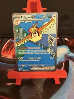The Pokemon Company Pidgeot ex 225/197 Sv03 Obsidian Flames Full Art Holo 280HP - Image 2