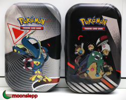 Pokemon TCG Mini Tins EMPTY LOT OF 2 Black Bolt & White Flare LIKE NEW - Image 1