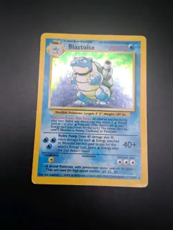 Blastoise 2/102 Base Set Holo 1999 WOTC Pokemon Card LP/MP Vintage Rare - Image 4