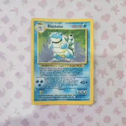 1999 Pokemon Blastoise Base Set Holo Rare Card 2/102 Unlimited Edition WOTC - Image 1
