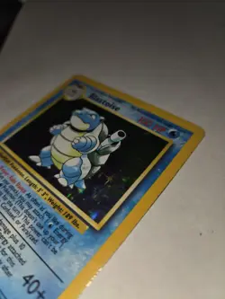 1999 Pokemon BLASTOISE Base Set HOLO Foil Rare Unlimited Edition Card 2/102 WotC - Image 5
