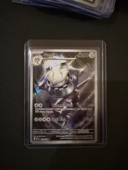 Pokemon TCG Steelix - 150/132 Holo ME01: Mega Evolution Illustration Rare - Image 1