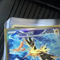 Pokemon Card 2023 Scarlet & Violet 151 Zapdos EX 202/165 Special Illustration - Image 2