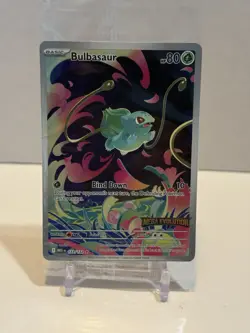 Pokemon Card Bulbasaur 133/132 Mega Evolution Stamped Promo Sealed - Image 1