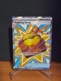 Fighting Gong - Ultra Rare - Mega Evolution 168/132 - NM - Pokemon Card - Image 1
