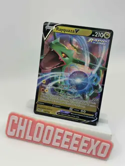 Rayquaza V 100/159 Crown Zenith Holo Pokemon TCG NM - Image 1