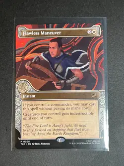 Flawless Maneuver - Avatar TLE - 306 - Showcase - NM - MTG Magic the Gathering - Image 1