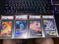 Charizard EX / Mewtwo & Mew Gx Promo / TR Moltres Ex / Blastoise Ex Pokemon Card - Image 4