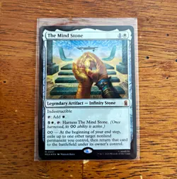 MTG Marvel Super Heroes: The Mind Stone 0021 Foil Mythic - Image 1