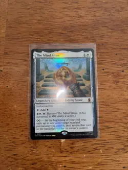 MTG Marvel Super Heroes: The Mind Stone 0021 Foil Mythic - Image 2