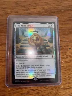 MTG Marvel Super Heroes: The Mind Stone 0021 Foil Mythic - Image 4