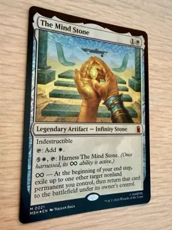 MTG The Mind Stone #021 Traditional FOIL Mythic Rare MSH Marvel Super Heroes NM - Image 2