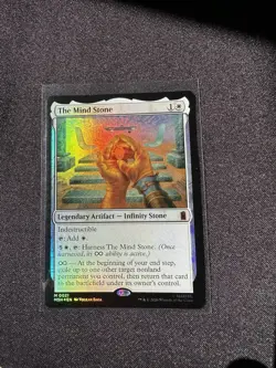 Foil Marvel Super Heroes, MSH The Mind Stone 0021 Mythic Magic The Gathering MTG - Image 1