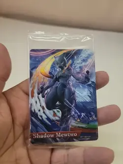 Shadow Mewtwo - Pokken Tournament Amiibo Card (Sealed) - Image 1