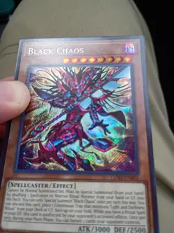 Black Chaos CORI-EN001 Chaos Origins 1st Ed. Secret rare NM-MINT Yu-Gi-Oh! TCG - Image 2