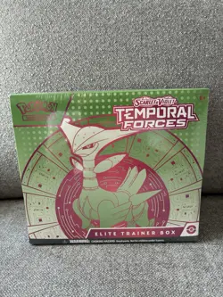 Pokemon TCG Temporal Forces Iron Leaves Elite Trainer Box (ETB) - New & Sealed - Image 1