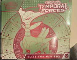 Pokemon TCG Temporal Forces Iron Leaves Elite Trainer Box (ETB) - New & Sealed - Image 1