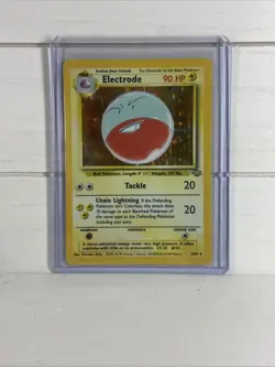 Electrode Pokemon TCG Trading Card - RARE Holo- Jungle 2/64 - Image 1