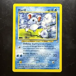 Marill 66/111 Common Neo Genesis Unlimited Pokemon TCG Card - Image 1