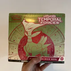 Nintendo Pokemon TCG Scarlet Violet Temporal Forces Elite Trainer Box ETB New - Image 1