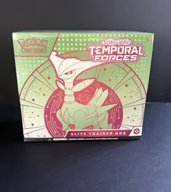 Pokemon TCG: Temporal Forces Elite Trainer Box Iron Leaves - NEW FACTORY SEALED - Image 1