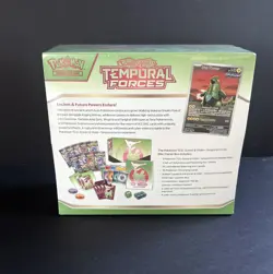 Pokemon TCG: Temporal Forces Elite Trainer Box Iron Leaves - NEW FACTORY SEALED - Image 2