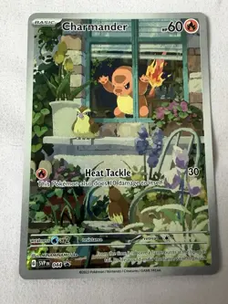 Pokemon TCG Obsidian Flames Elite Trainer Box Charmander Promo Card 044 - Image 1