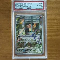 Pokemon TCG Charmander Obsidian Flames Promo #044 PSA Gem Mint 10 - Image 1