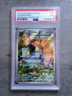 Pokemon Charmander TCG Card 044 Obsidian Flames Promo PSA 9 Mint - Image 1