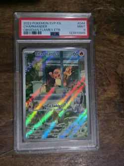 Pokemon TCG Charmander Obsidian Flames Promo #044 PSA Mint 9 - Image 1
