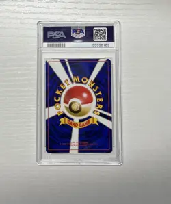 Pokemon Japanese Pocket Monsters Base Set Card #83 Farfetchd PSA 9 - Image 2