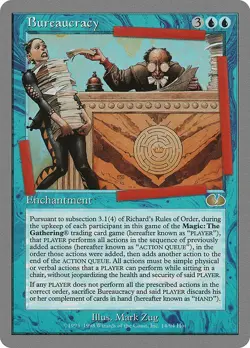 Bureaucracy - Unglued | MTG Card - Image 1
