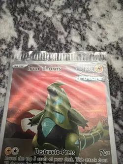 Iron Thorns #98 Scarlet & Violet Black Star Promo Holo Pokemon TCG Near Mint - Image 2